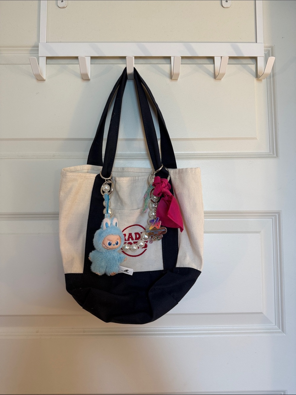 Trader Joe’s Mini Tote Bag with Bag Charms